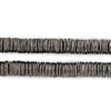 Dark Silver Flat Disk Heishi Beads (8mm)