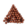 Round Bright Goldstone Beads (6mm, Set of 50)