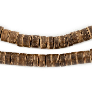 Authentic Coconut Wood Heishi Beads (7mm)