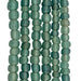 Clear Marine Java Glass Beads - The Bead Chest