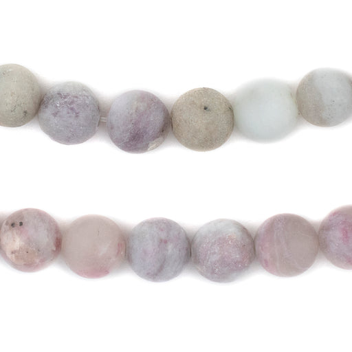 Matte Lavender Lilac Jade Beads (10mm) - The Bead Chest