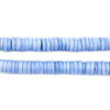 Blue Bone Button Beads (6mm)