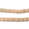 Beige Natural Shell Heishi Beads (8mm)