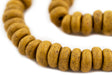 Round Textured Moroccan Banana Resin Beads - The Bead Chest
