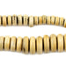 Beige Horn Disk Beads (Graduated) - The Bead Chest