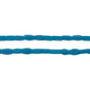Aqua Blue Turquoise-Style Faceted Afghan Stone Beads (5x3mm)