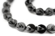 Interlocking Crescent Non-Magnetic Hematite Beads - The Bead Chest