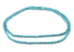Blue Turquoise-Style Faceted Afghani Stone Beads (6x4mm) - The Bead Chest