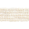 Textured White Nugget Vintage Japanese Pearl Beads (4-6mm)