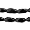 Faceted Onyx Beads (20x10mm)