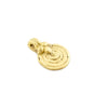 Brass Baule-Style Spiral Charm
