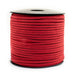3mm Flat Dark Red Faux Suede Cord (300ft) - The Bead Chest