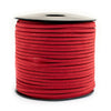 3mm Flat Dark Red Faux Suede Cord (300ft)