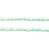 Pastel Turquoise Vintage Japanese Rice Pearl Beads (3mm)