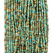 Green Cylindrical Afghani Turquoise Heishi Beads (2mm) - The Bead Chest