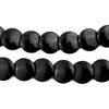 Flat Circular Onyx Beads (12mm)