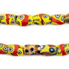 Oval Antique Venetian African Millefiori Trade Beads #15890