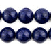Round Lapis Lazuli Beads (18mm) - The Bead Chest