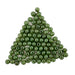 Round Green Nephrite Jade Beads (6mm, Set of 100) - The Bead Chest