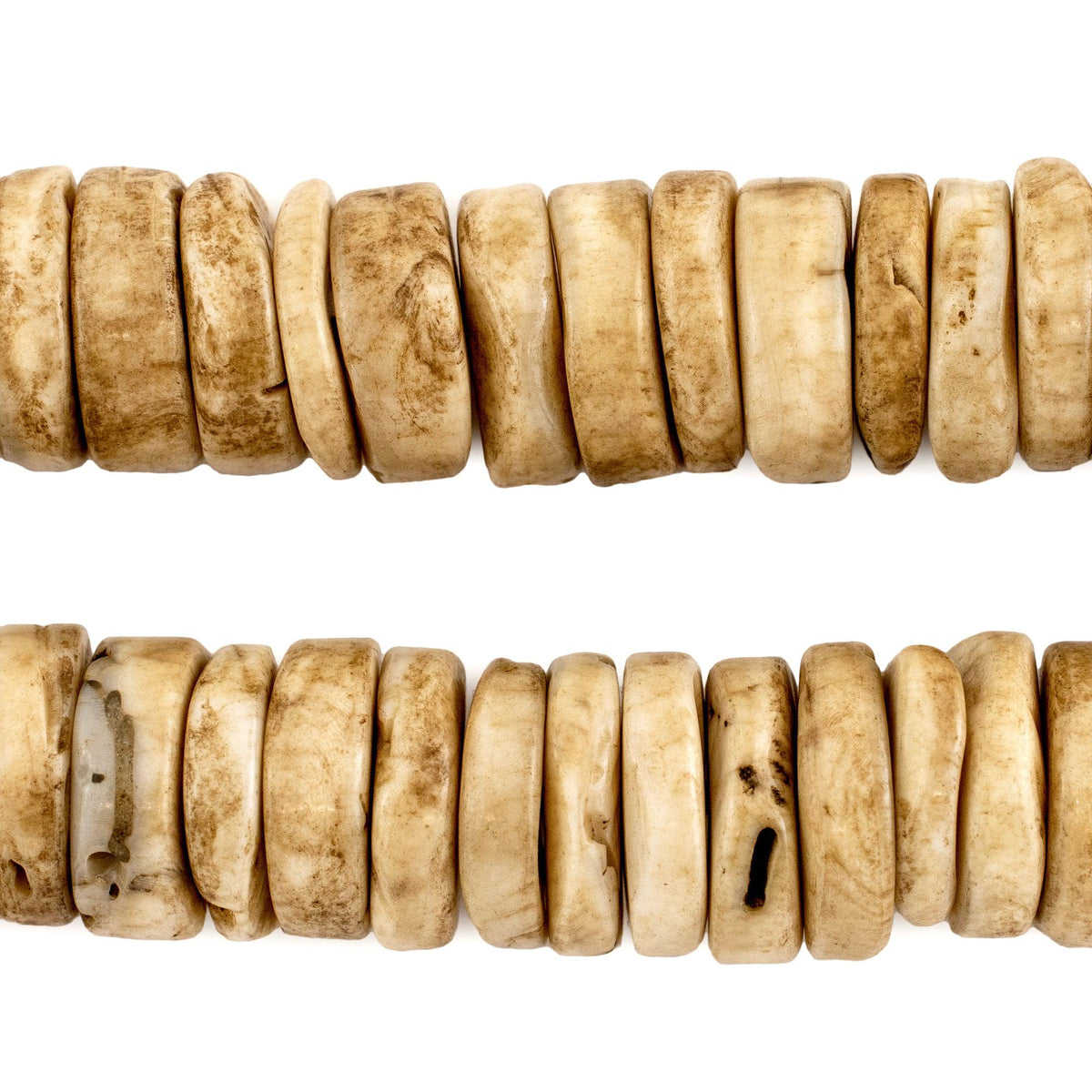 Vintage Style Naga Conch Shell Disk Beads (16mm) — The Bead Chest