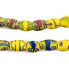 Oval Antique Venetian African Millefiori Trade Beads #15891