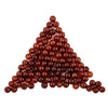 Caramel Round Carnelian Beads (4mm, Set of 100)