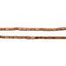 Copper Faceted Rectangle Beads (4x2mm) - The Bead Chest