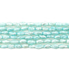 Pastel Blue Vintage Japanese Rice Pearl Beads (4mm)