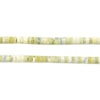 Pastel Green Cylindrical Calcite Heishi Beads (3mm)