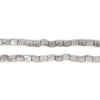 Silver Twisted Nugget Beads (4mm)