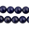 Round Lapis Lazuli Beads (15mm)