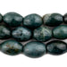 Oval Serpentine Beads (Extra Long Strand, 16x12mm) - The Bead Chest