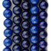 Round Lapis Lazuli Beads (15mm) - The Bead Chest