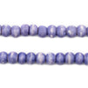 Lavender Rustic Bone Mala Beads (8mm)