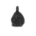 Midnight Black Buddha Pendant (16x25mm) - The Bead Chest