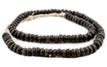 Rondelle Ebony Mali Prayer Beads (10mm) - The Bead Chest