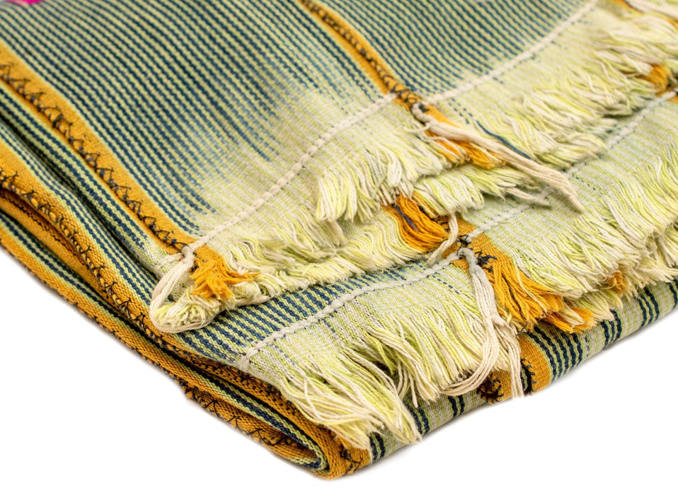 West African Bondoukou Indigo Cloth #15682 - The Bead Chest