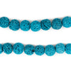 Turquoise Blue Volcanic Lava Beads (8mm)