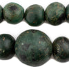 African Serpentine Stone Beads #14573