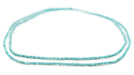 Tiny Blue Turquoise Stone Saucer Heishi Beads (2mm) - The Bead Chest