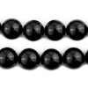 Round Jet Beads (10mm)