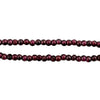 Round Garnet Beads (3-4mm, 36 Inch Strand)