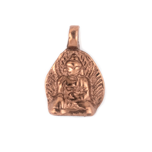 Copper Buddha Pendant (16x25mm) - The Bead Chest