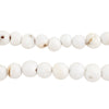 White Naga Conch Shell Beads (8mm)