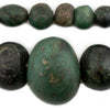 African Serpentine Stone Beads #14574