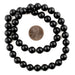 Round Onyx Beads (7mm) - The Bead Chest