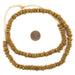 Brown Ashanti Glass Saucer Beads (10mm) - The Bead Chest