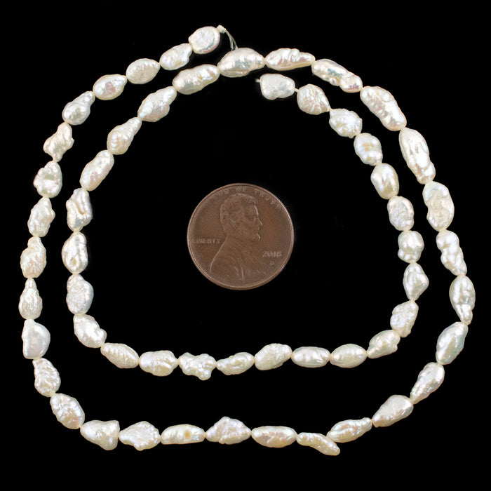 Vintage Japanese Rice Pearl Beads (5mm)