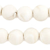 White Naga Conch Shell Beads (18mm)