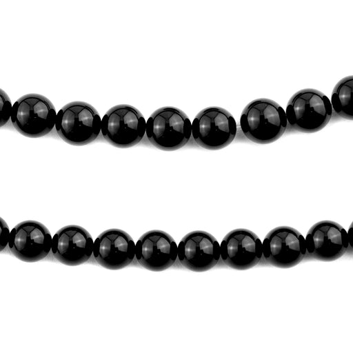 Round Onyx Beads (9mm) - The Bead Chest